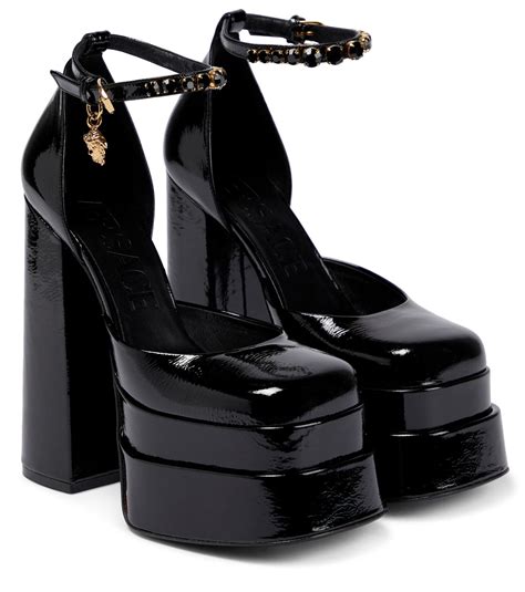 medusa shoes replica|versace medusa aevitas platform pumps.